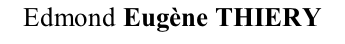 Edmond Eugène THIERY